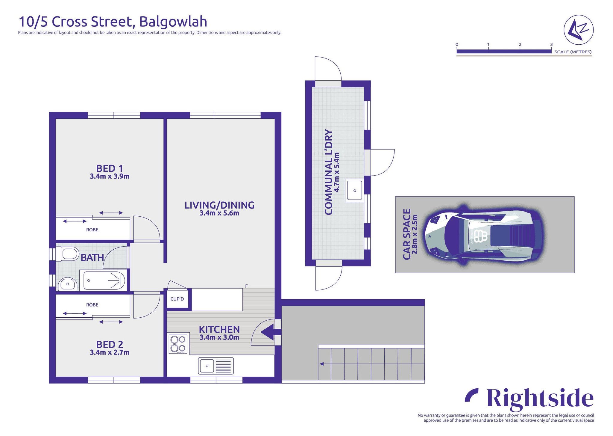 Purple Floorplan with Logo
