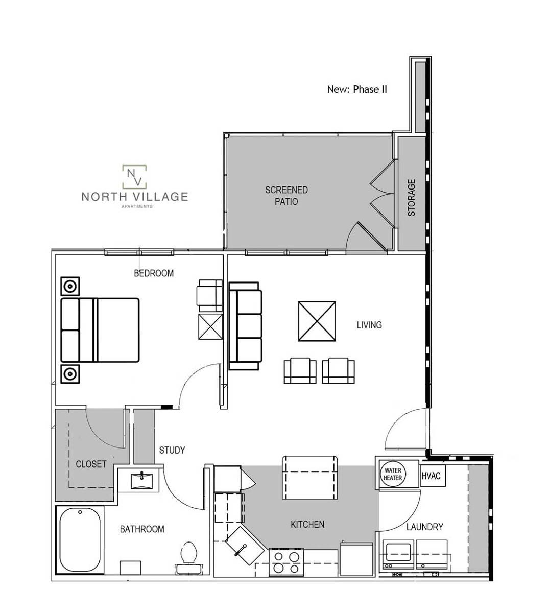 The Rustonian 6 - 1 Bed 1 Bath