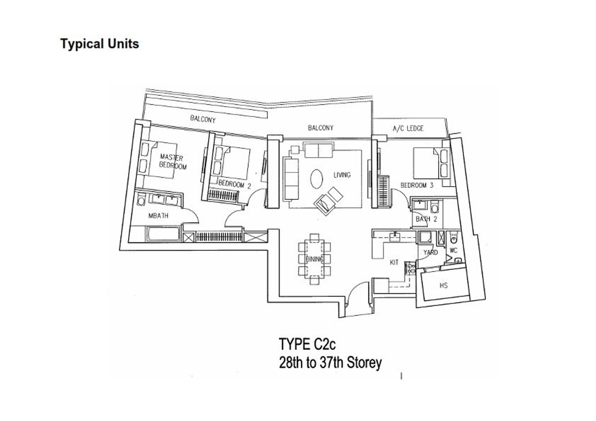 Marina_Bay_Residences Stack 9 Floor Plan
