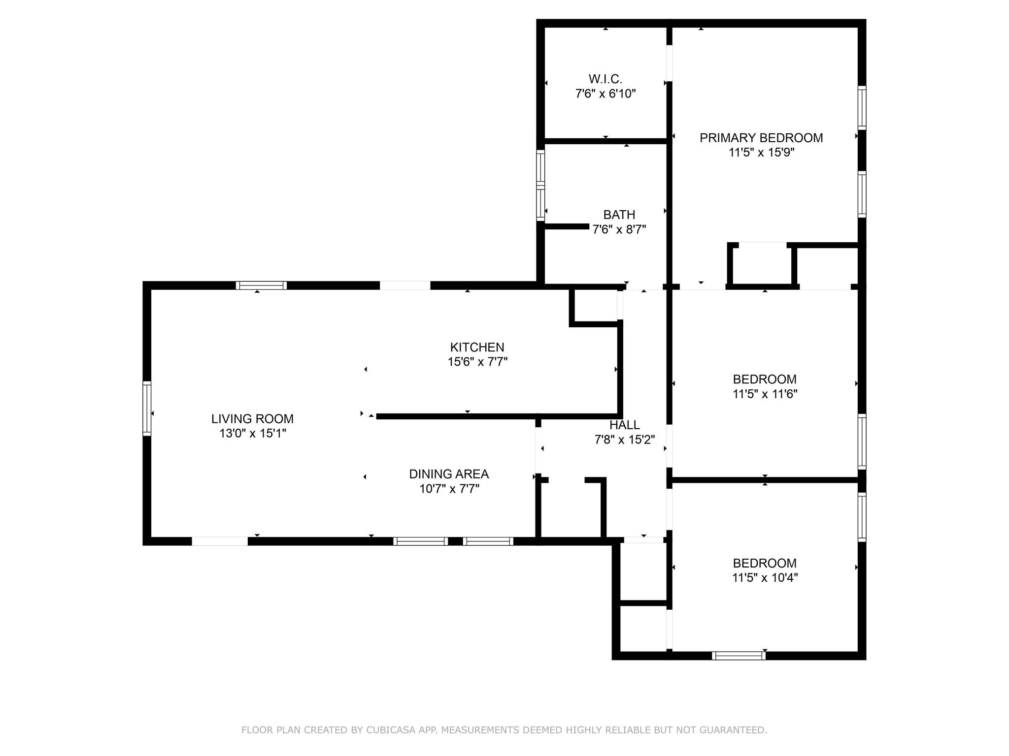 302 Carter floor plan