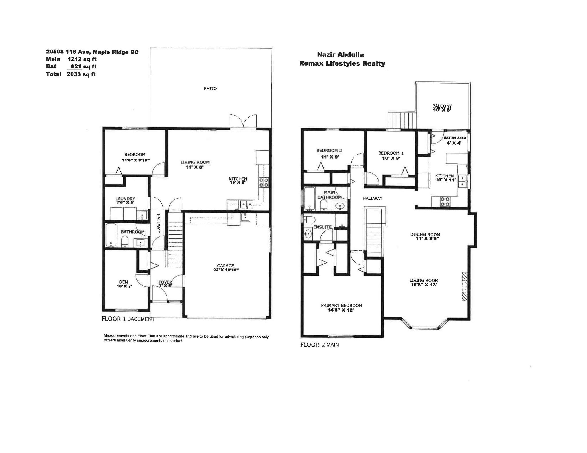 20508 116 Ave Floor Plan adjusted