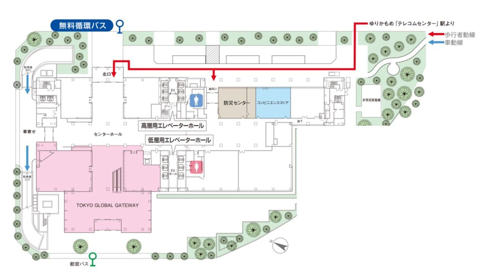 タイム24ビル1階MAP