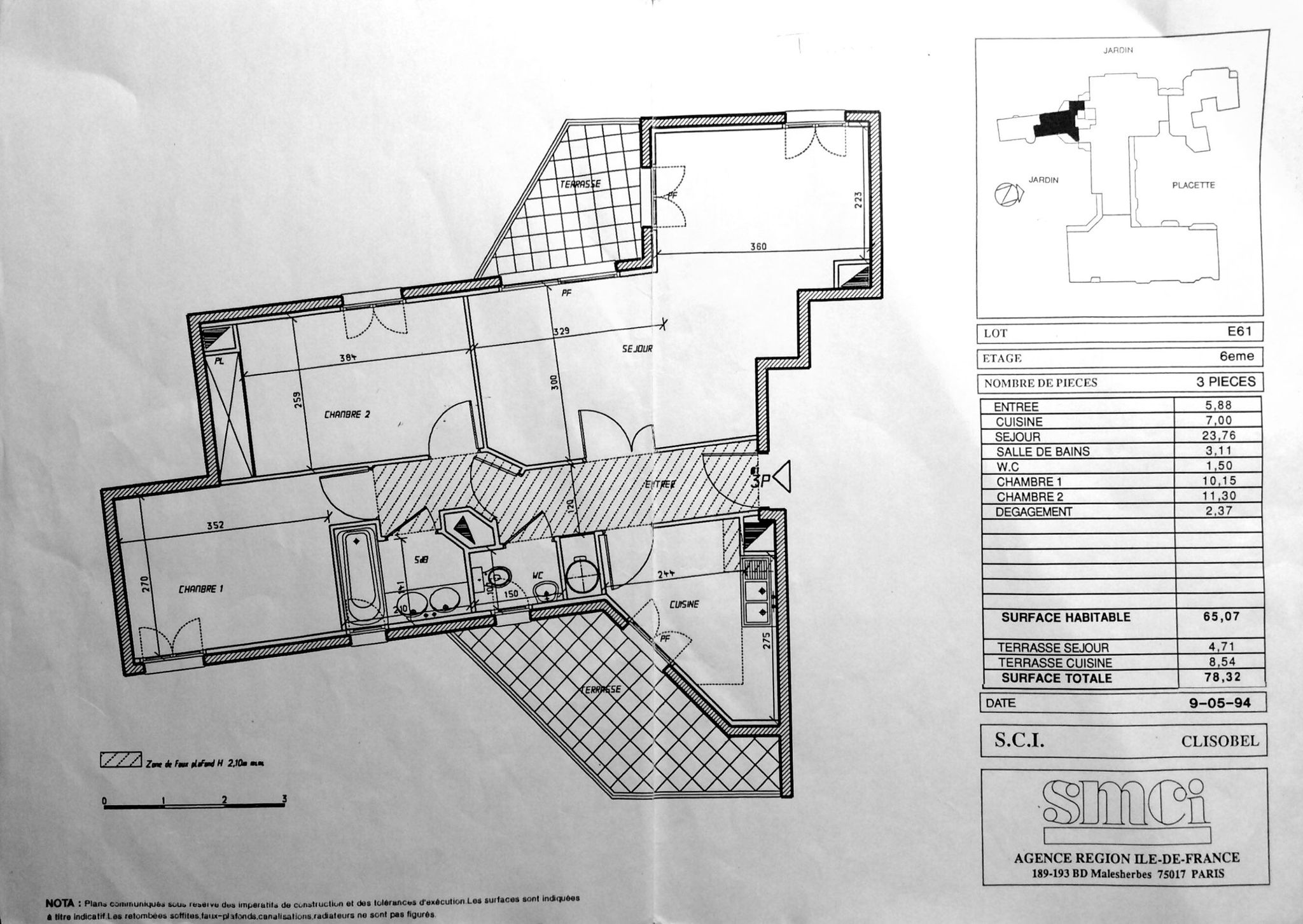 Plan appt. 