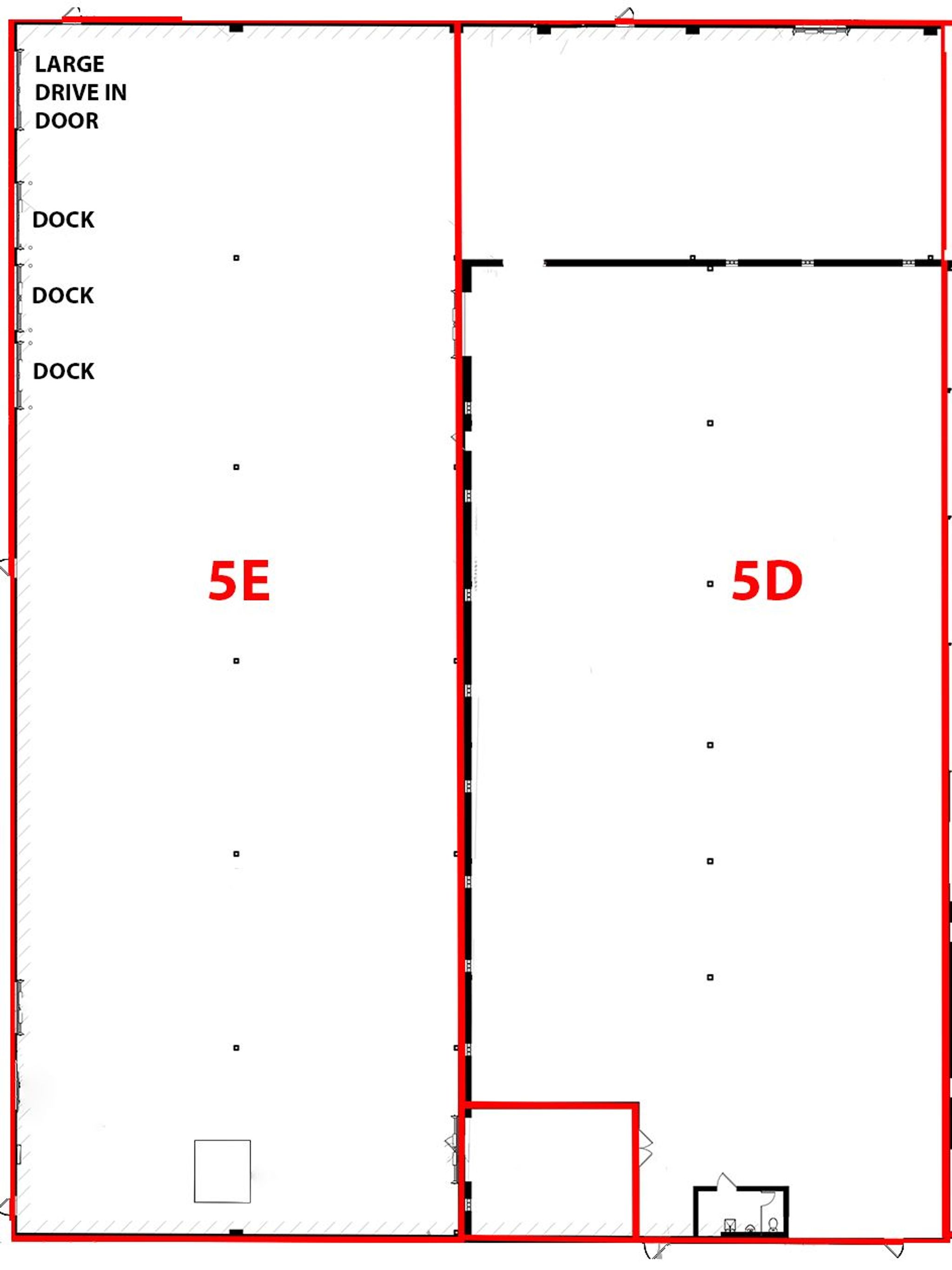 5 Fisher tour floorplan D & E
