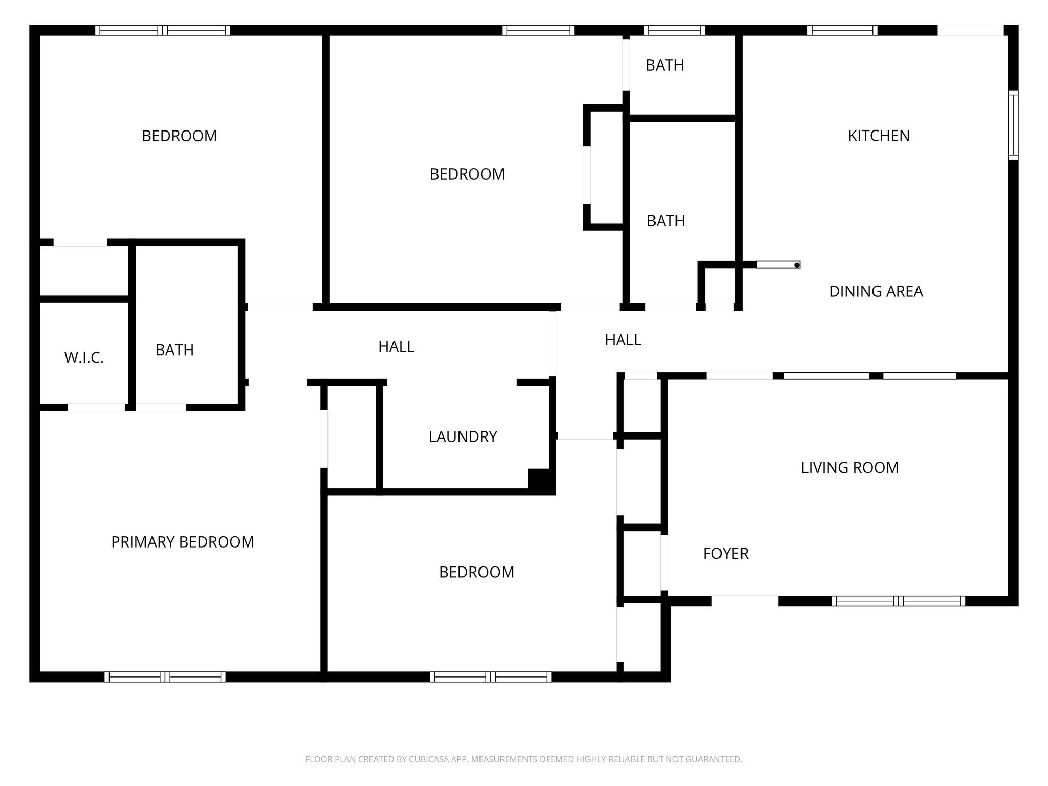 806 E Vista, Garland, TX floorplan