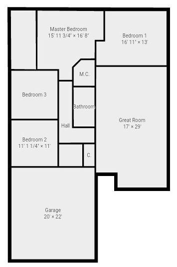 6106 Panther Lane Floorplan