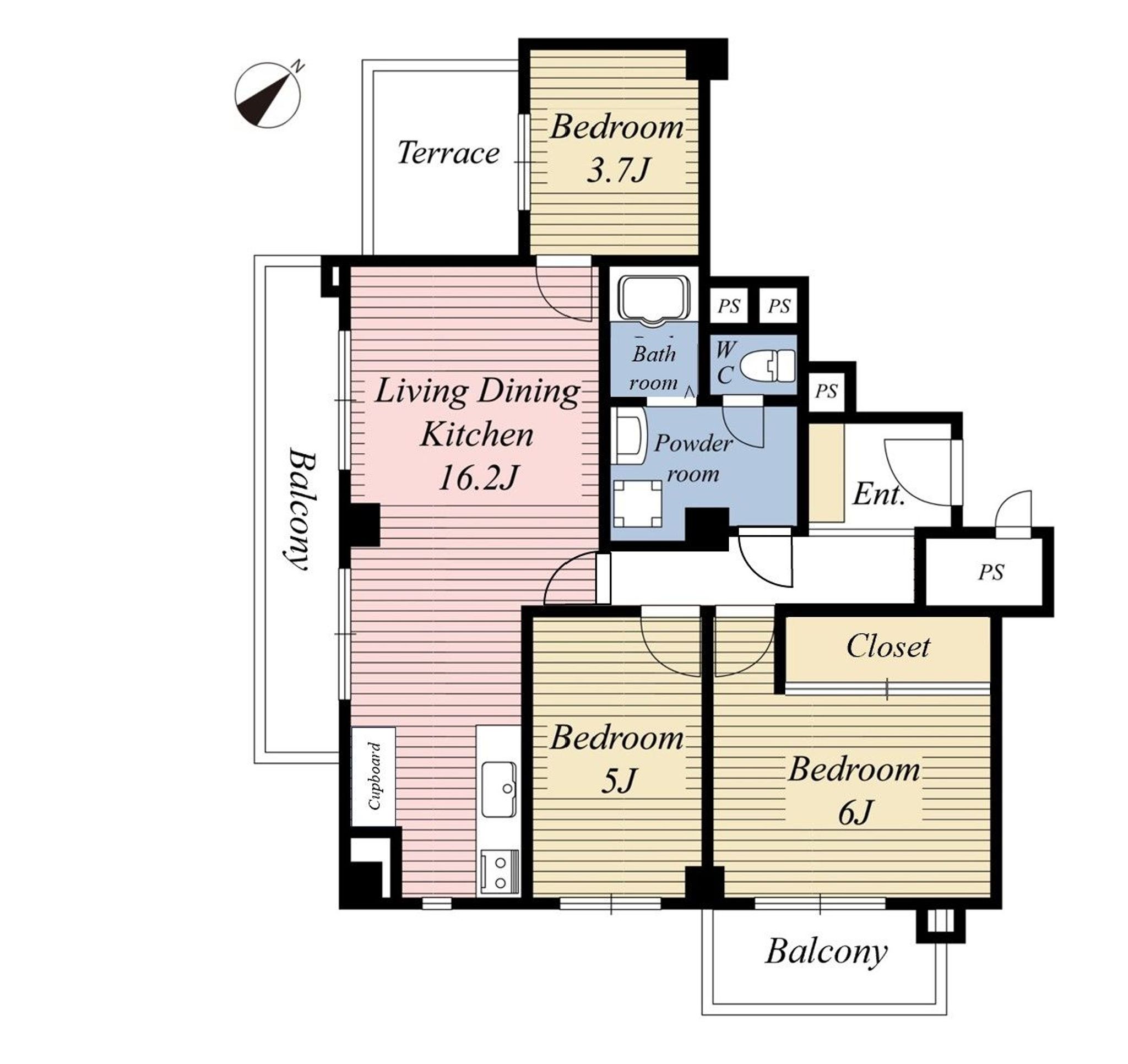 間取図_中野パークハウス