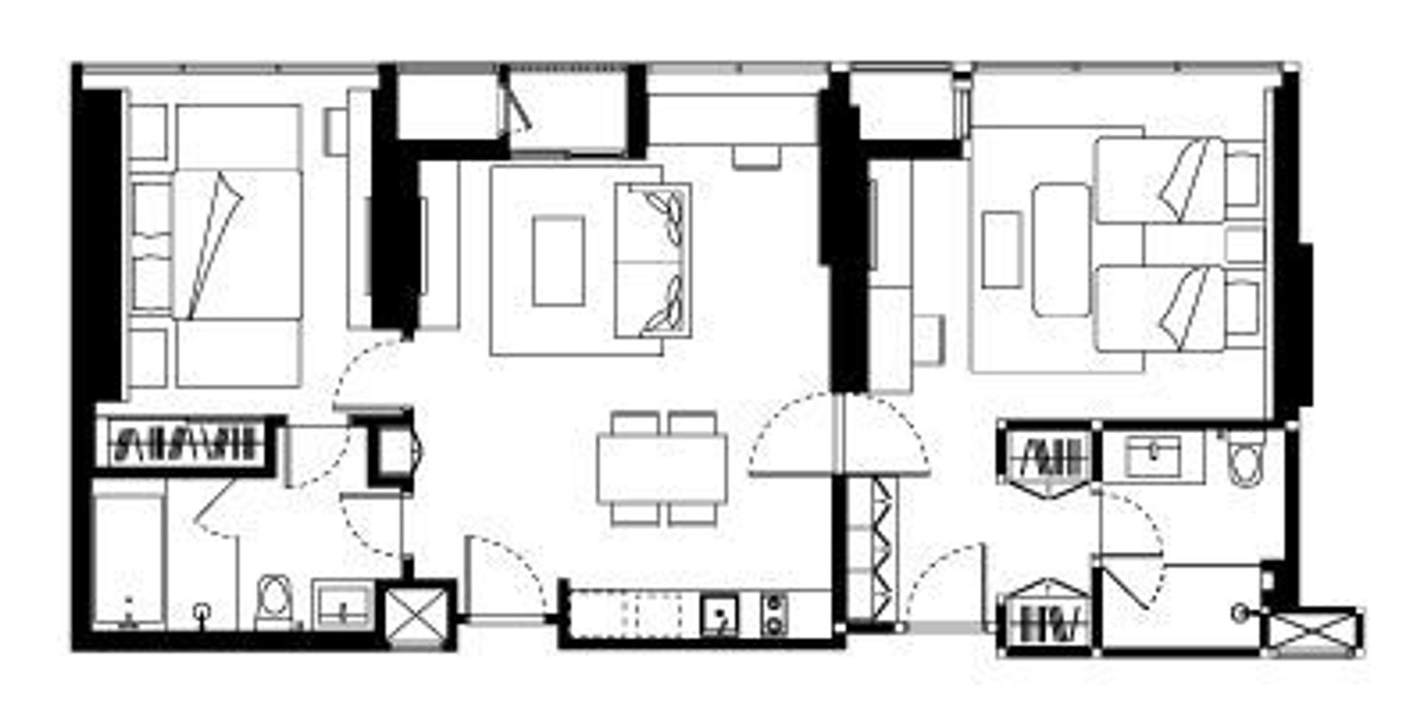 2Bedroom 90sqm