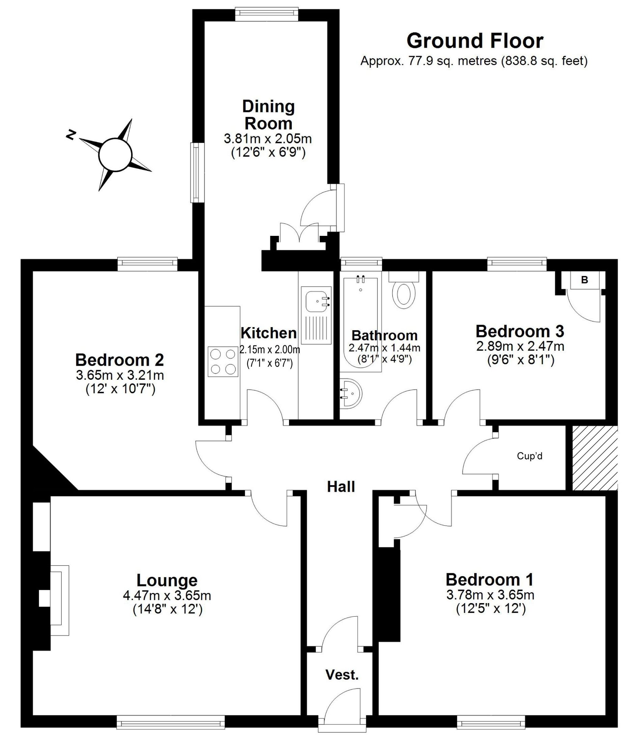 31 Parkhead Terrace plan