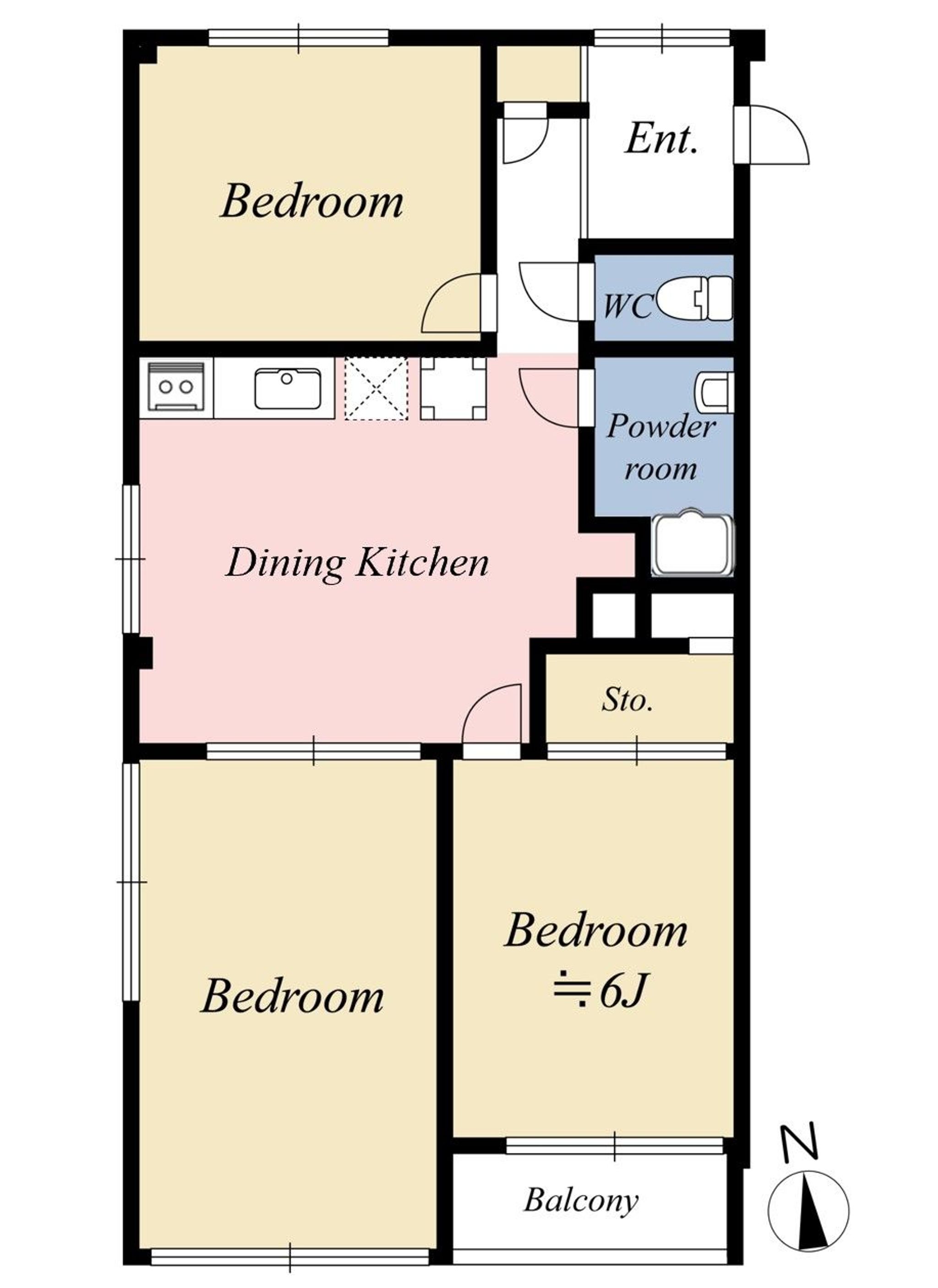 間取り図_赤堤明穂マンション