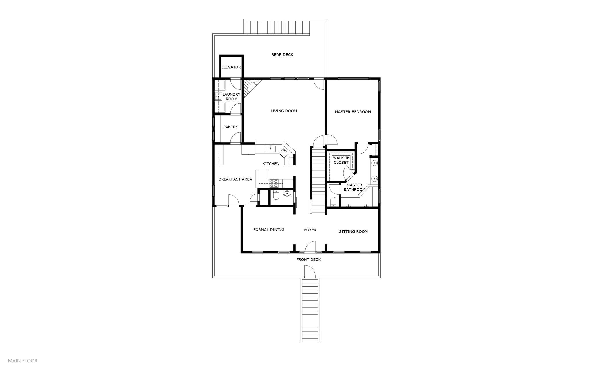 Main Level Floor