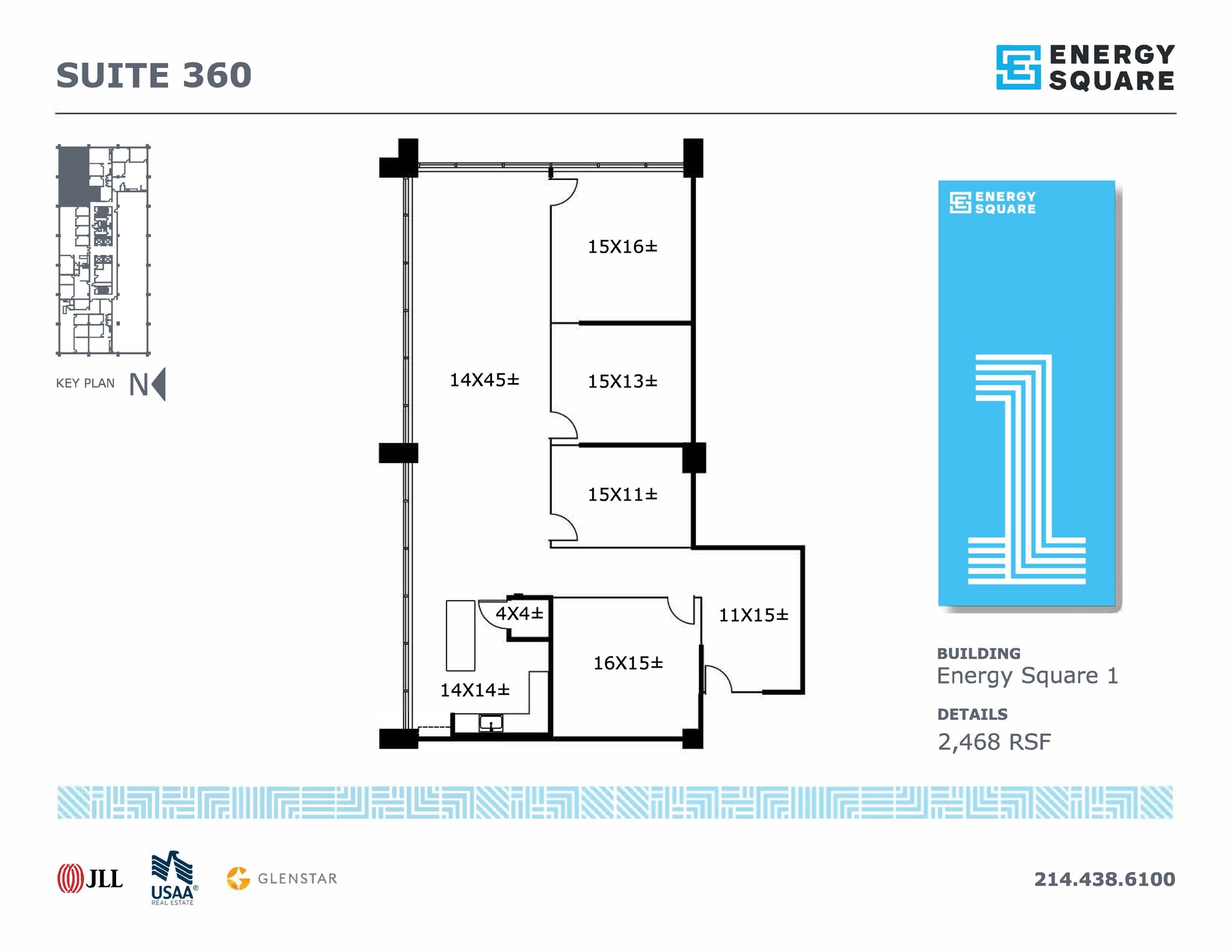 ES1 - SPEC SUITE 360 - 2,468 RSF