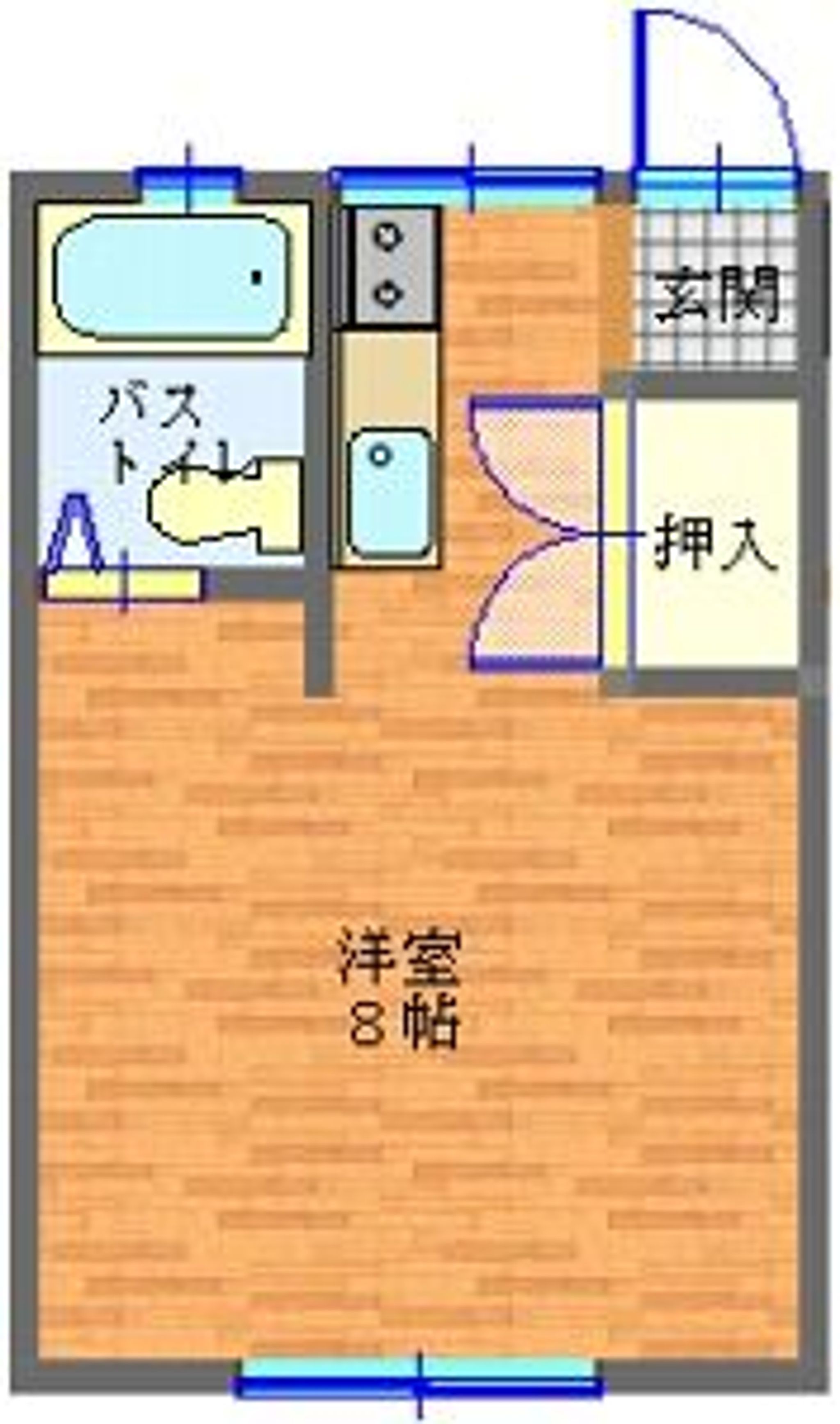 ヴィラ佐和田6号棟　5号室