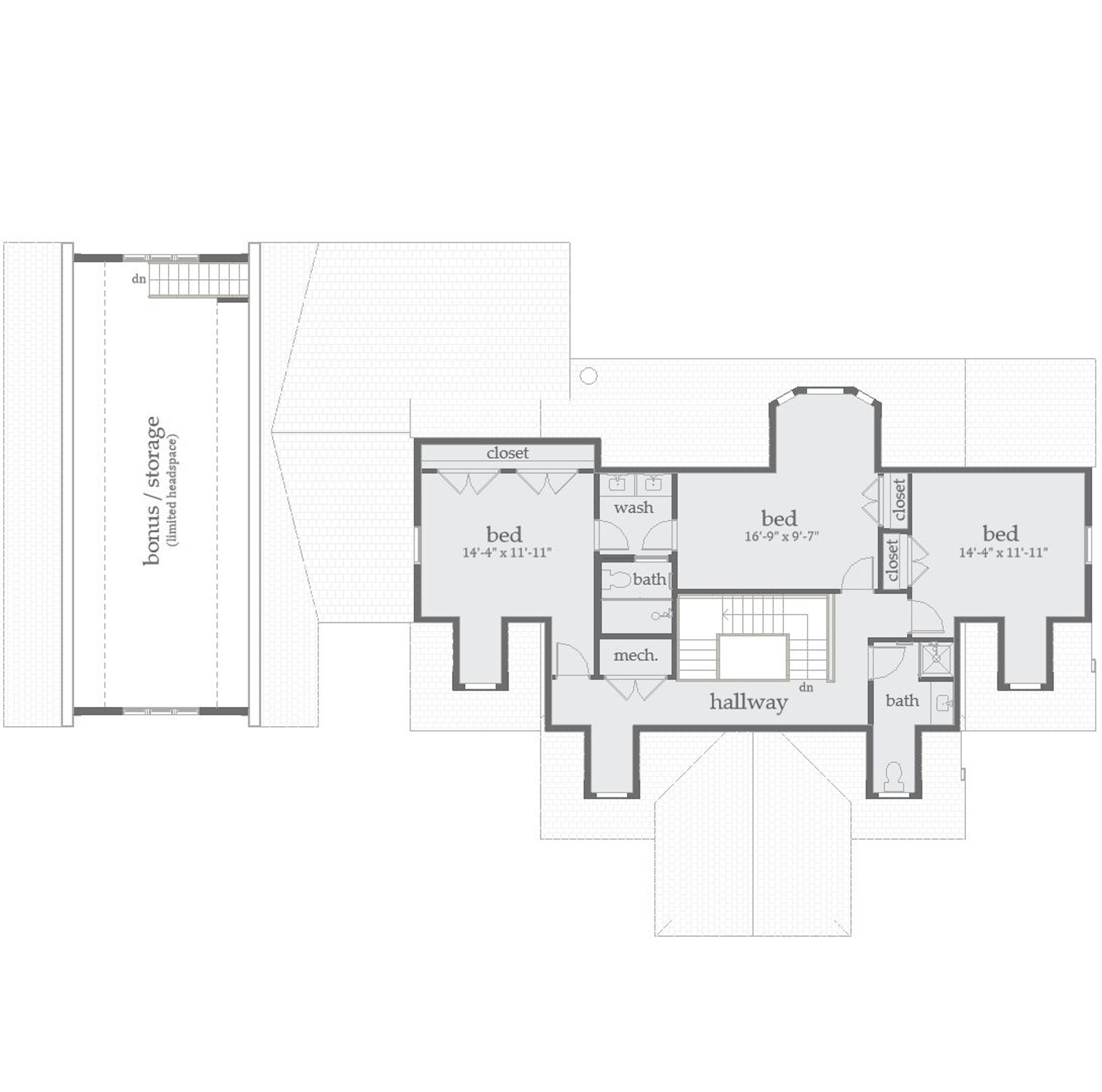 SECOND FLOOR PLAN