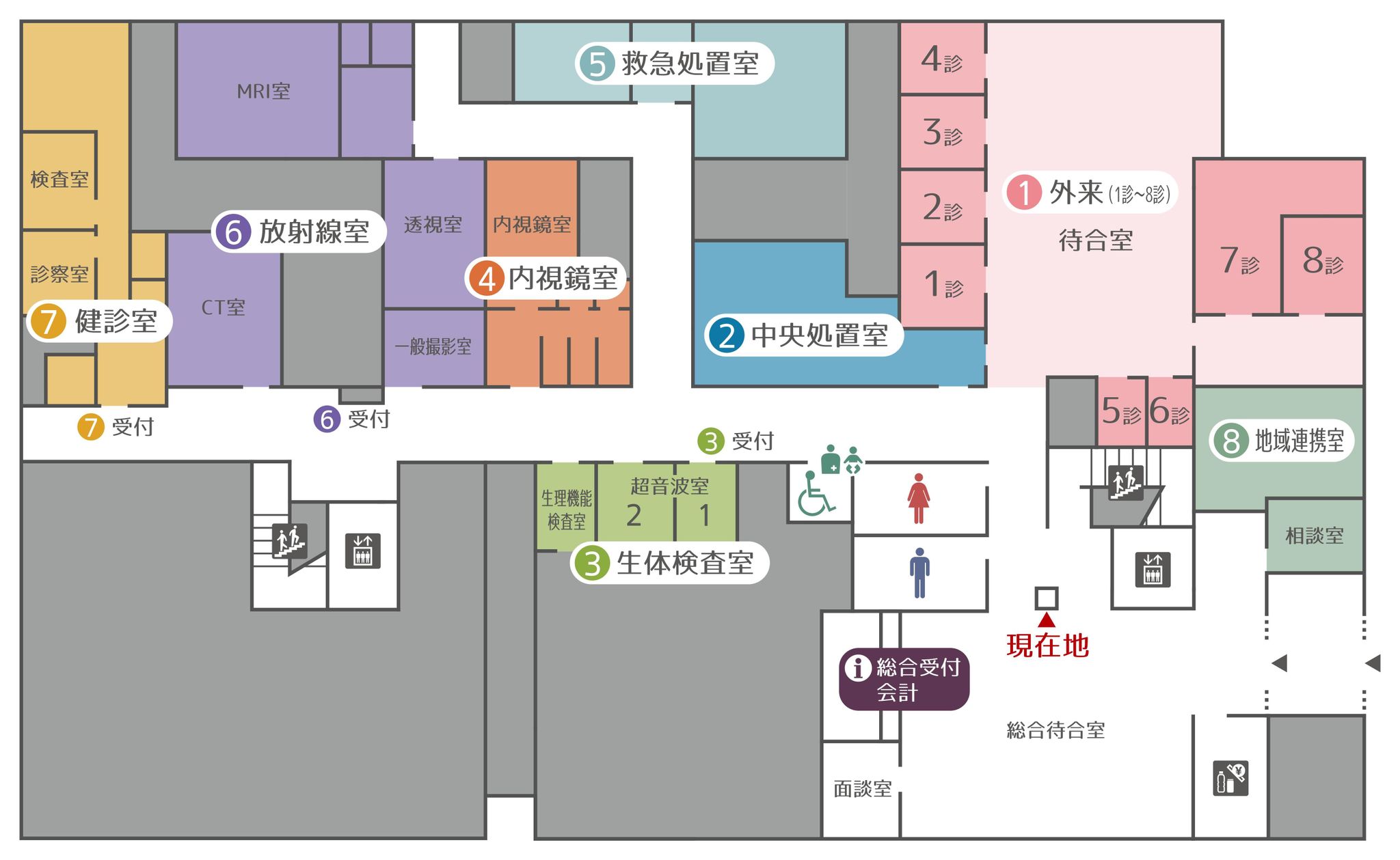 福山南病院　1F