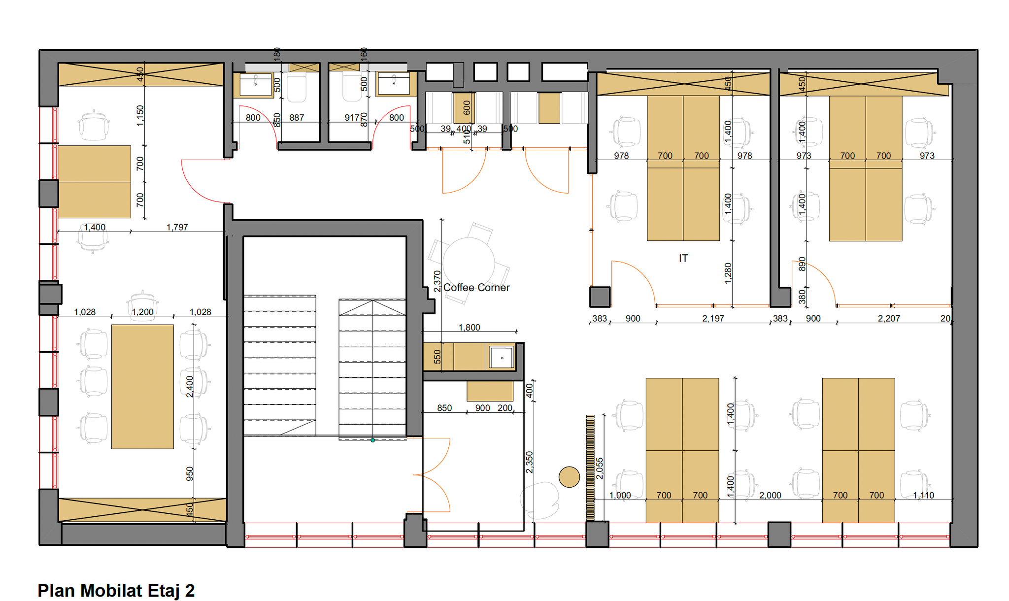 Plan Etaj 2