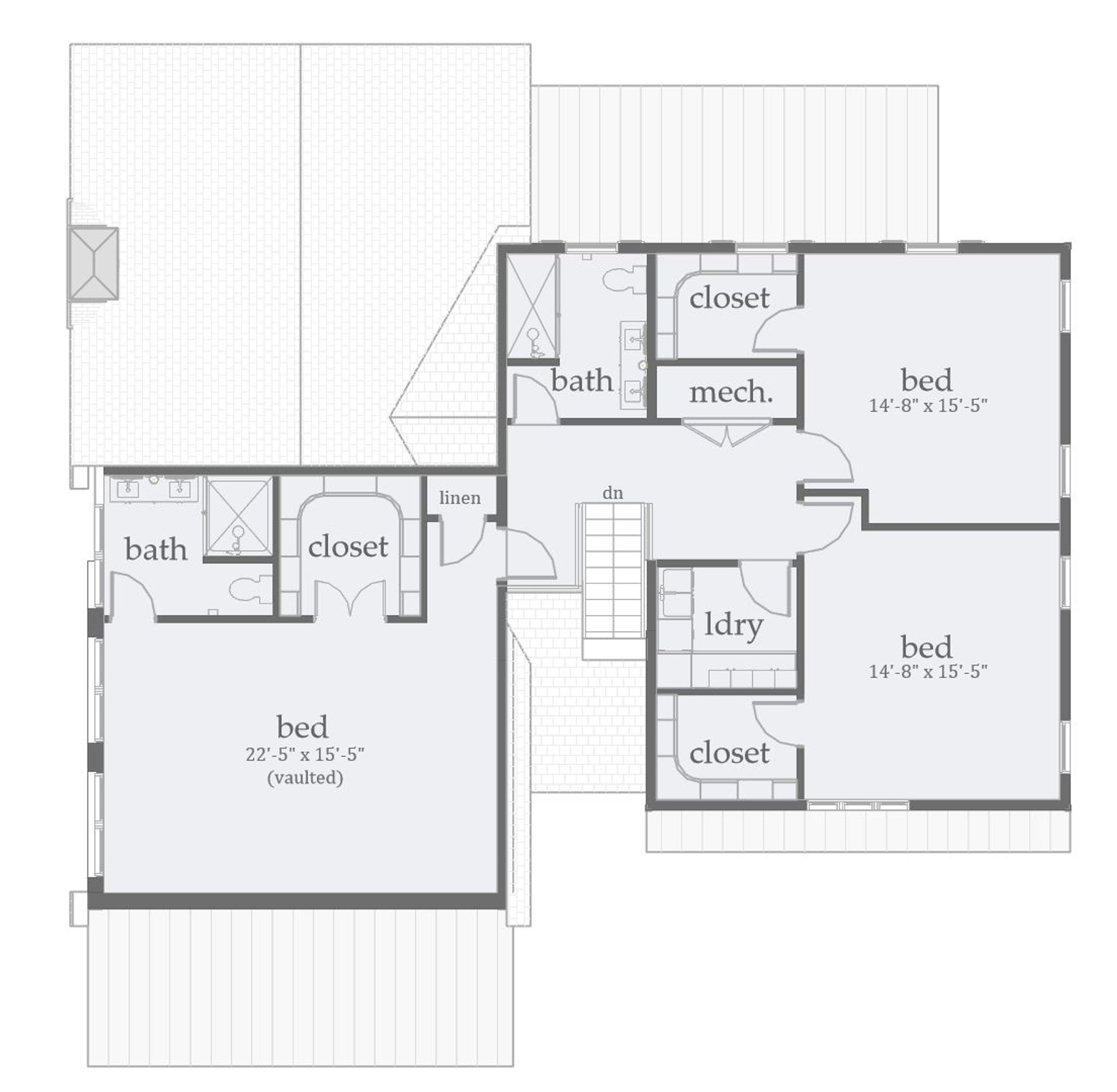 SECOND FLOOR PLAN