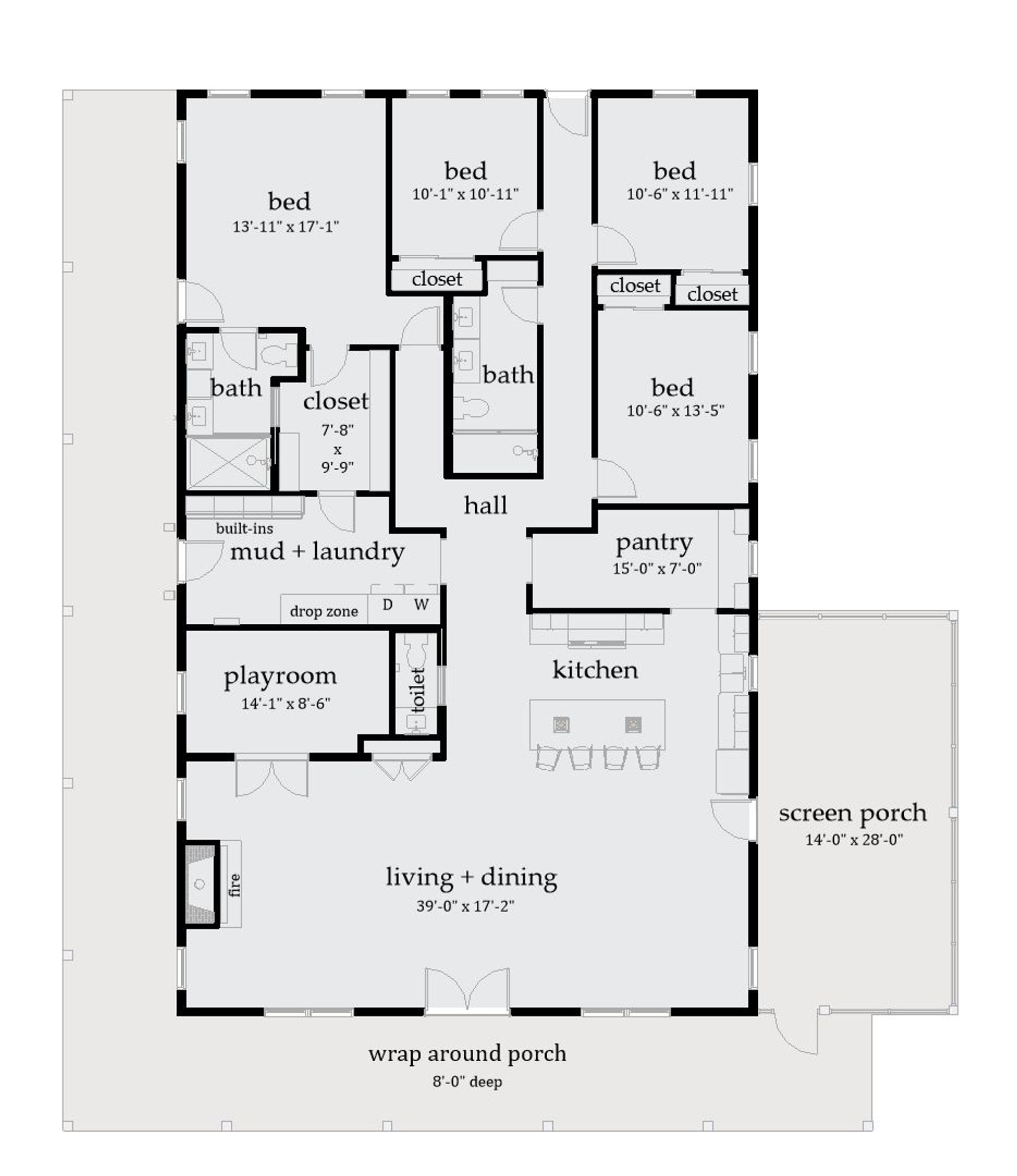 FIRST FLOOR PLAN