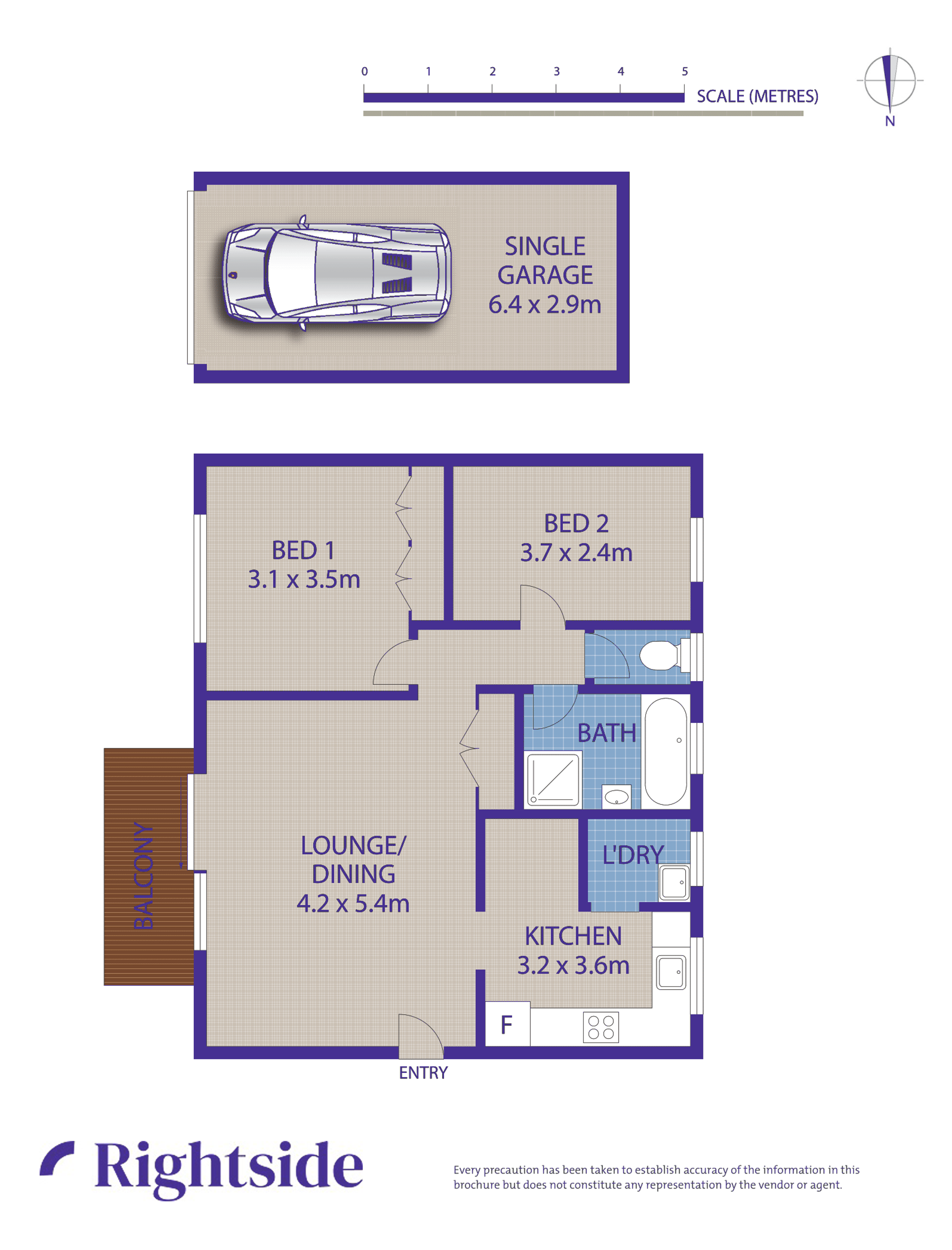 Purple Floorplan
