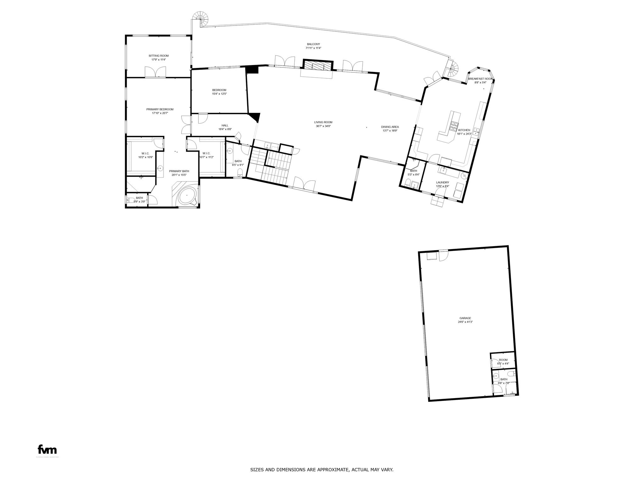 Main House Floor Plan 2