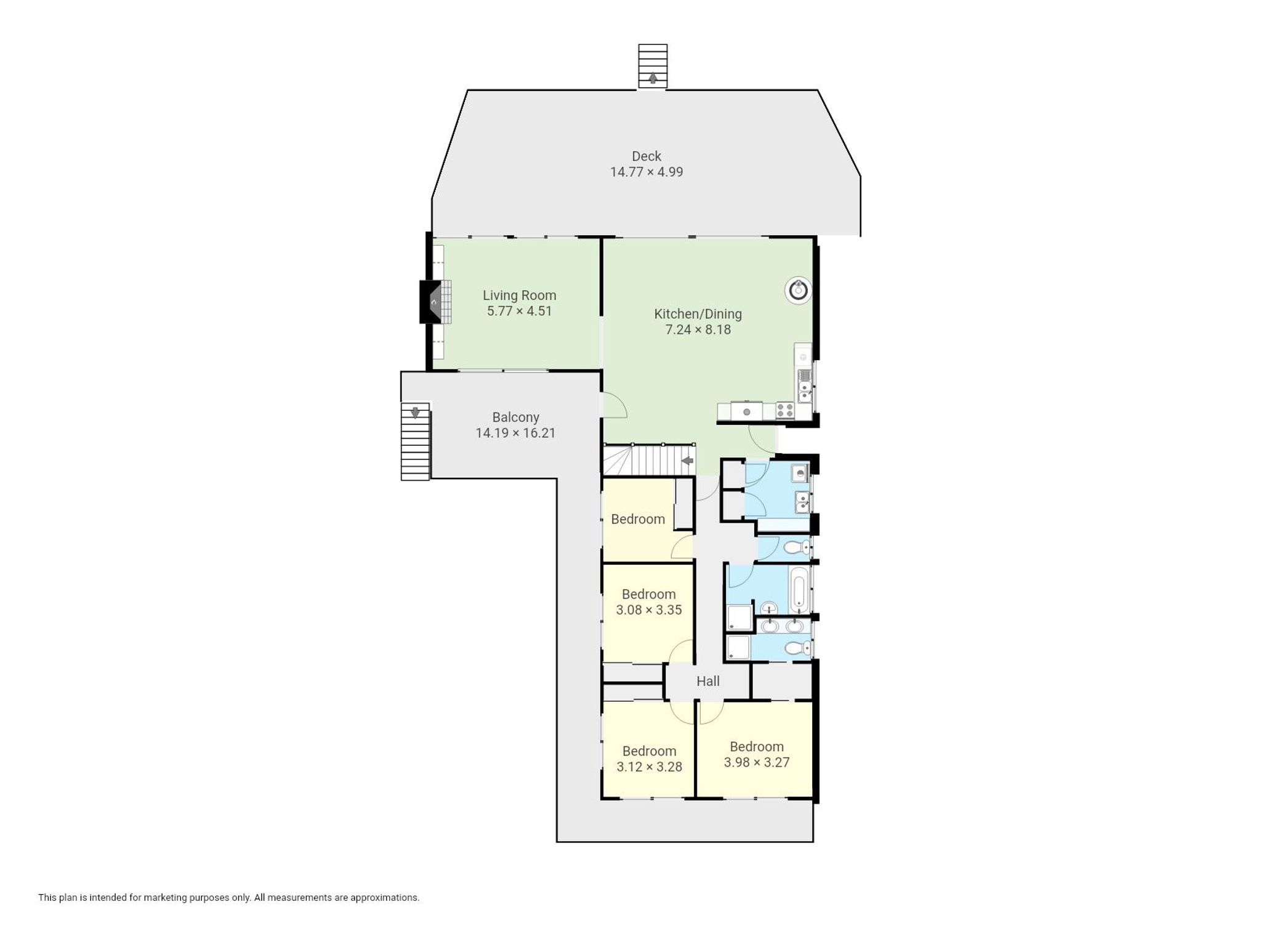 49 Bunga St Bermagui - 1st Floor
