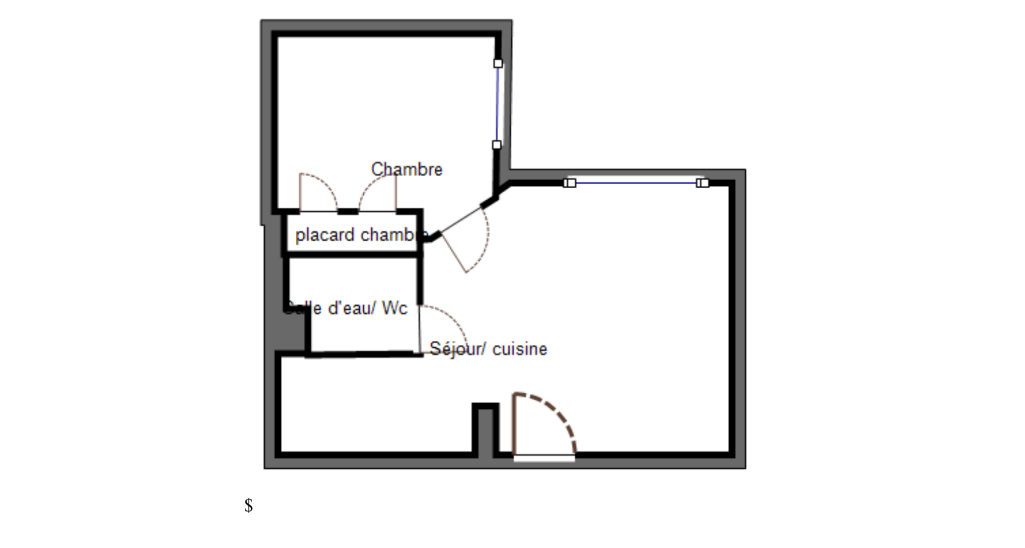 Plano-piso-hendaye-inmobiliaria-encuentra-tu-casa