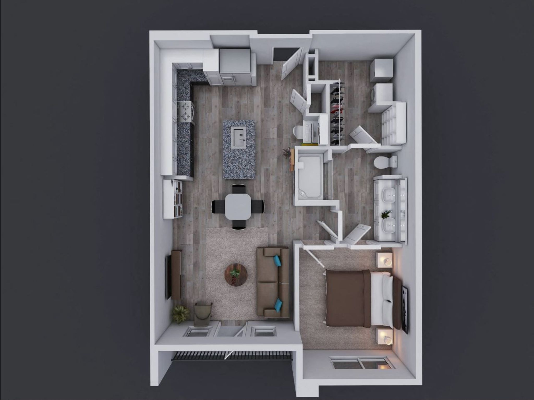 Pflugerville 3D Floor Plan_A2