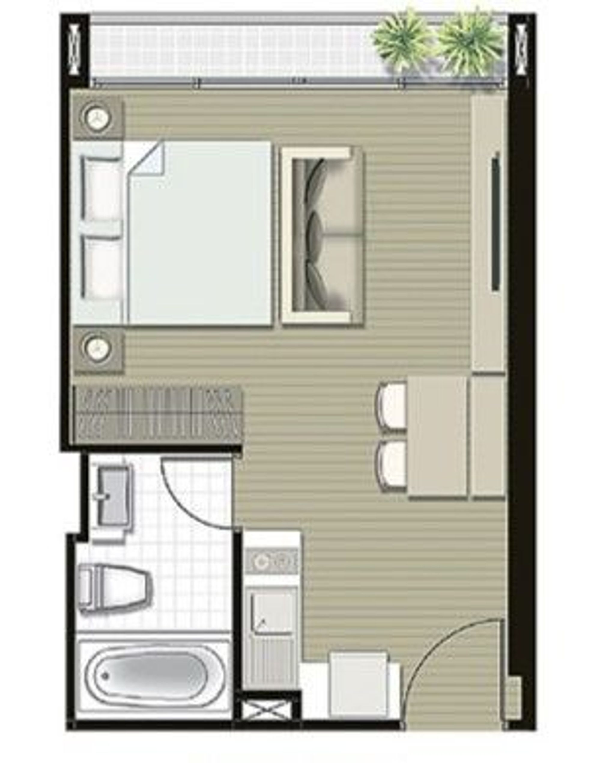 Studio 32sqm