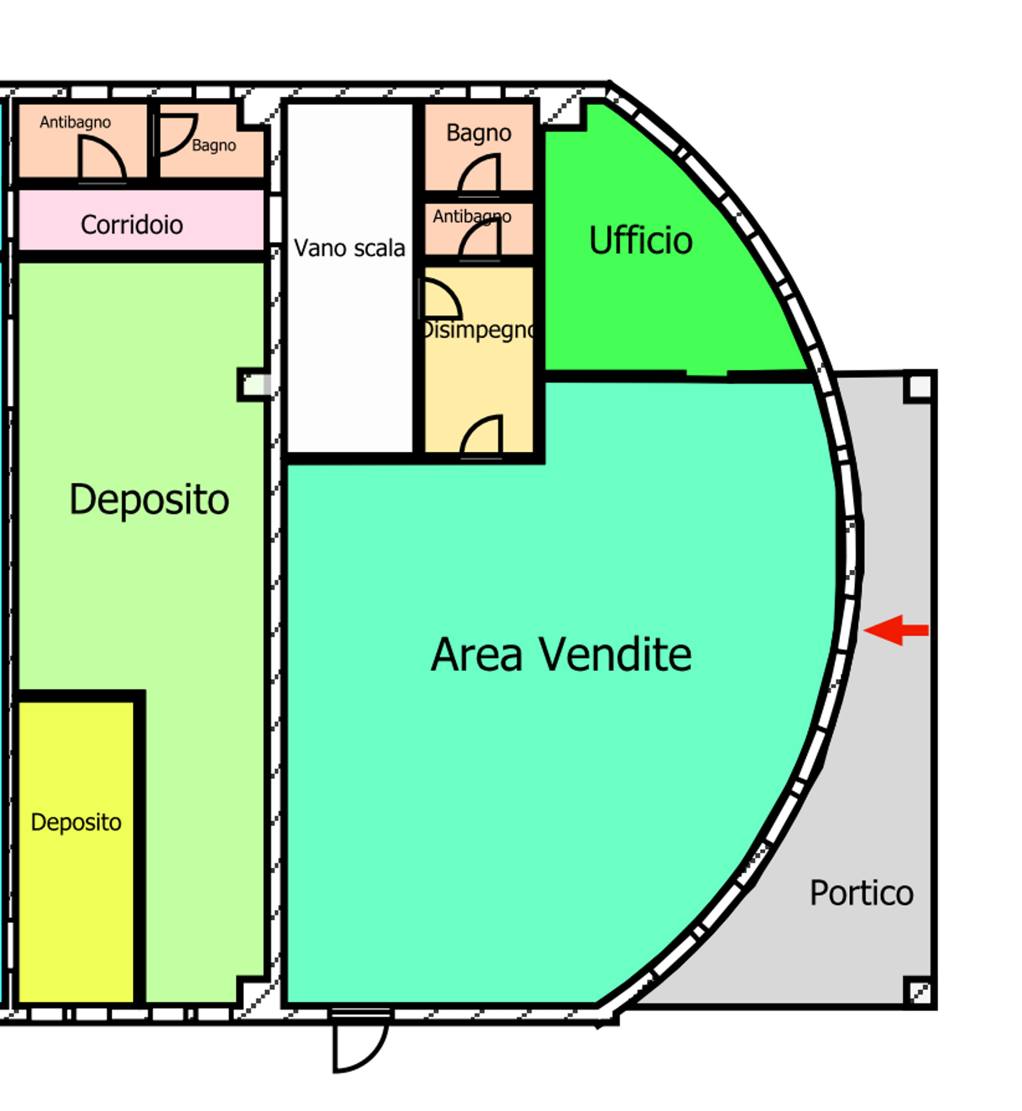 GY-1446621 - Castel D'Ario uffici piano terra