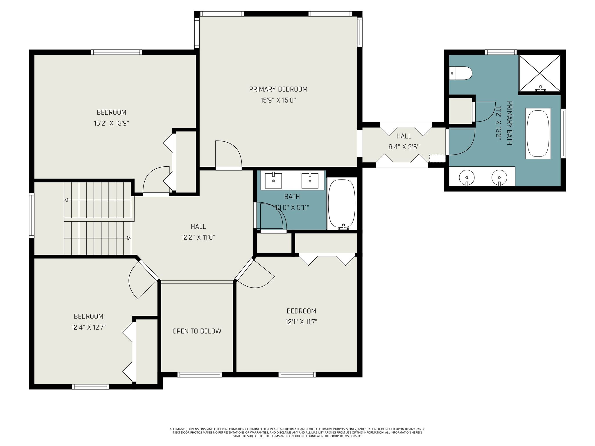 Second Level Floor Plan