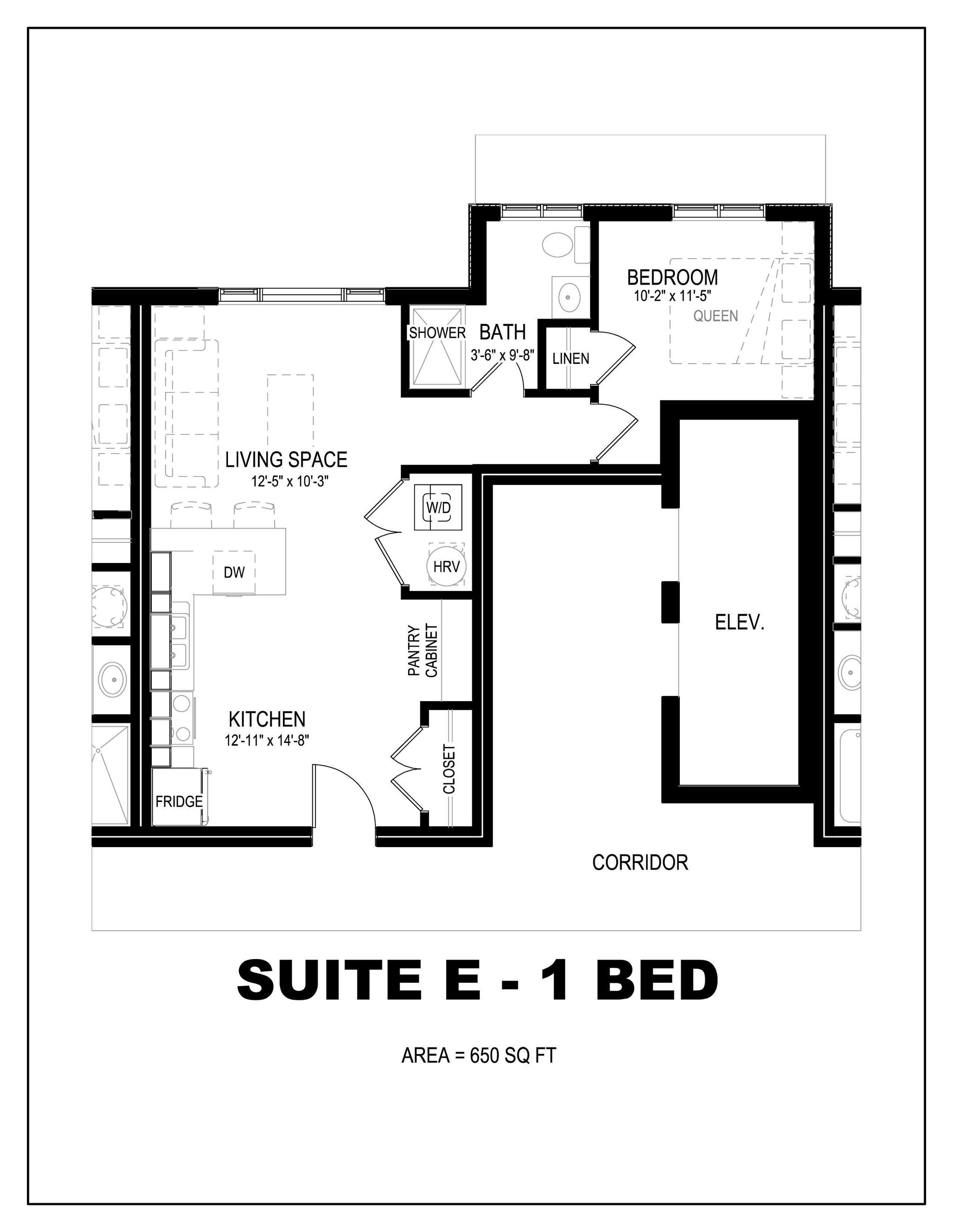 55 Forest Hill Rd. - Suite E layout