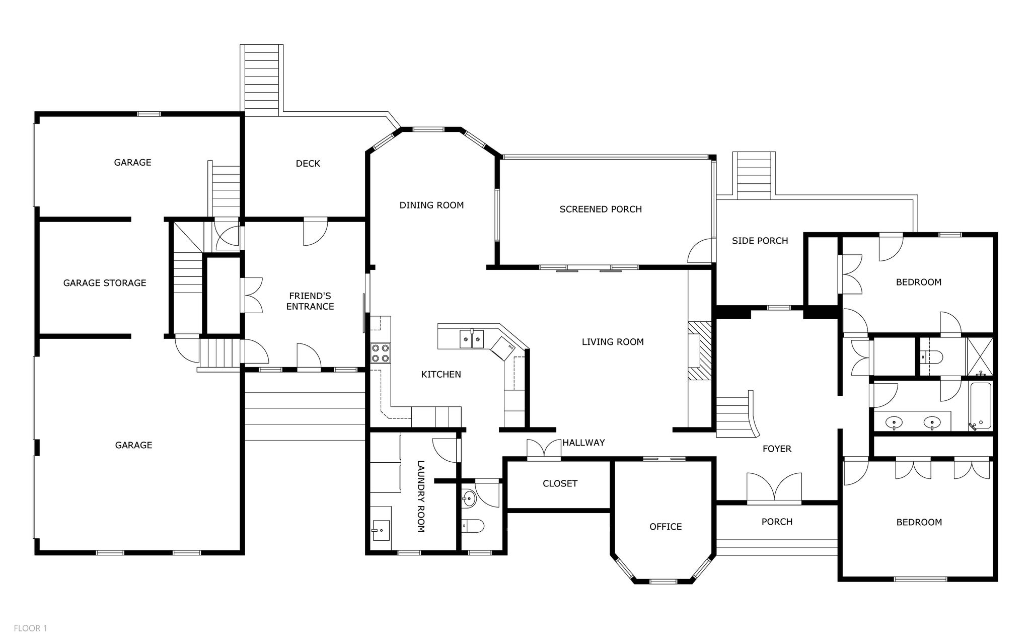 first floor plan