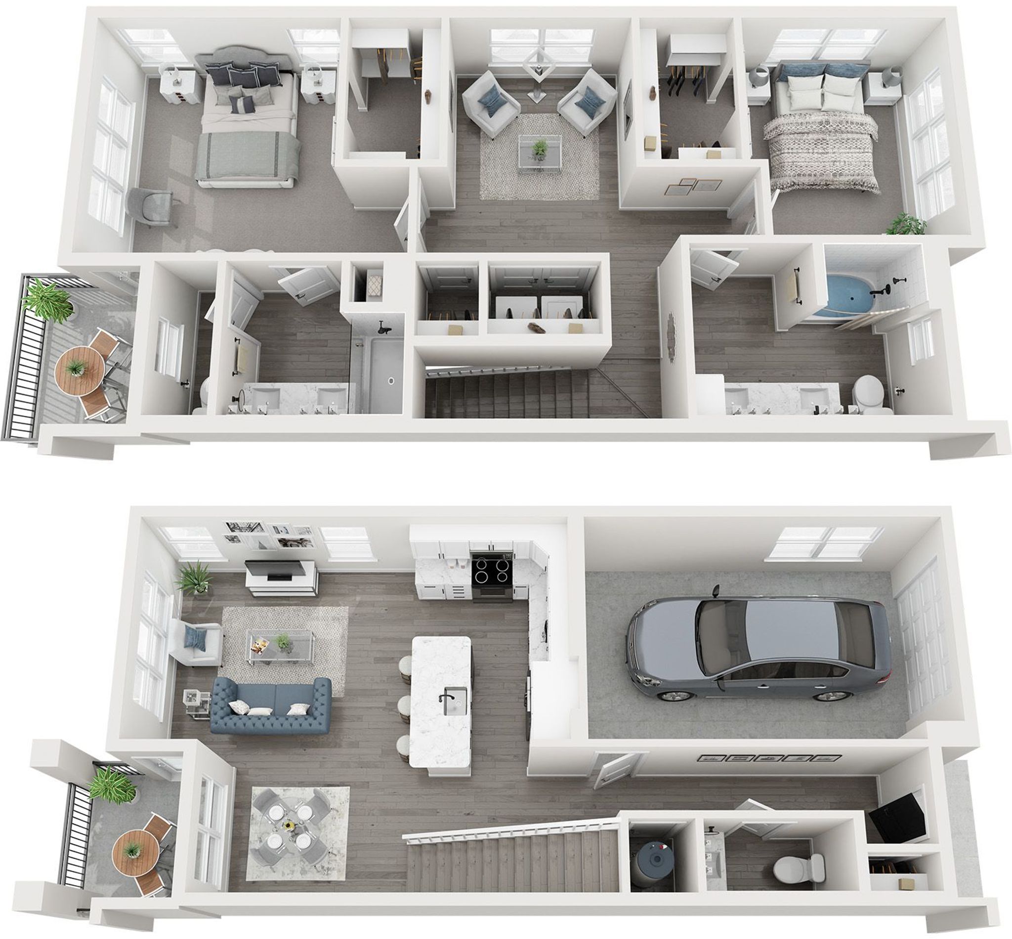 Buckeye - Townhome (BE1T) 2 Bed, 2.5 Bath w/ Attached Garage