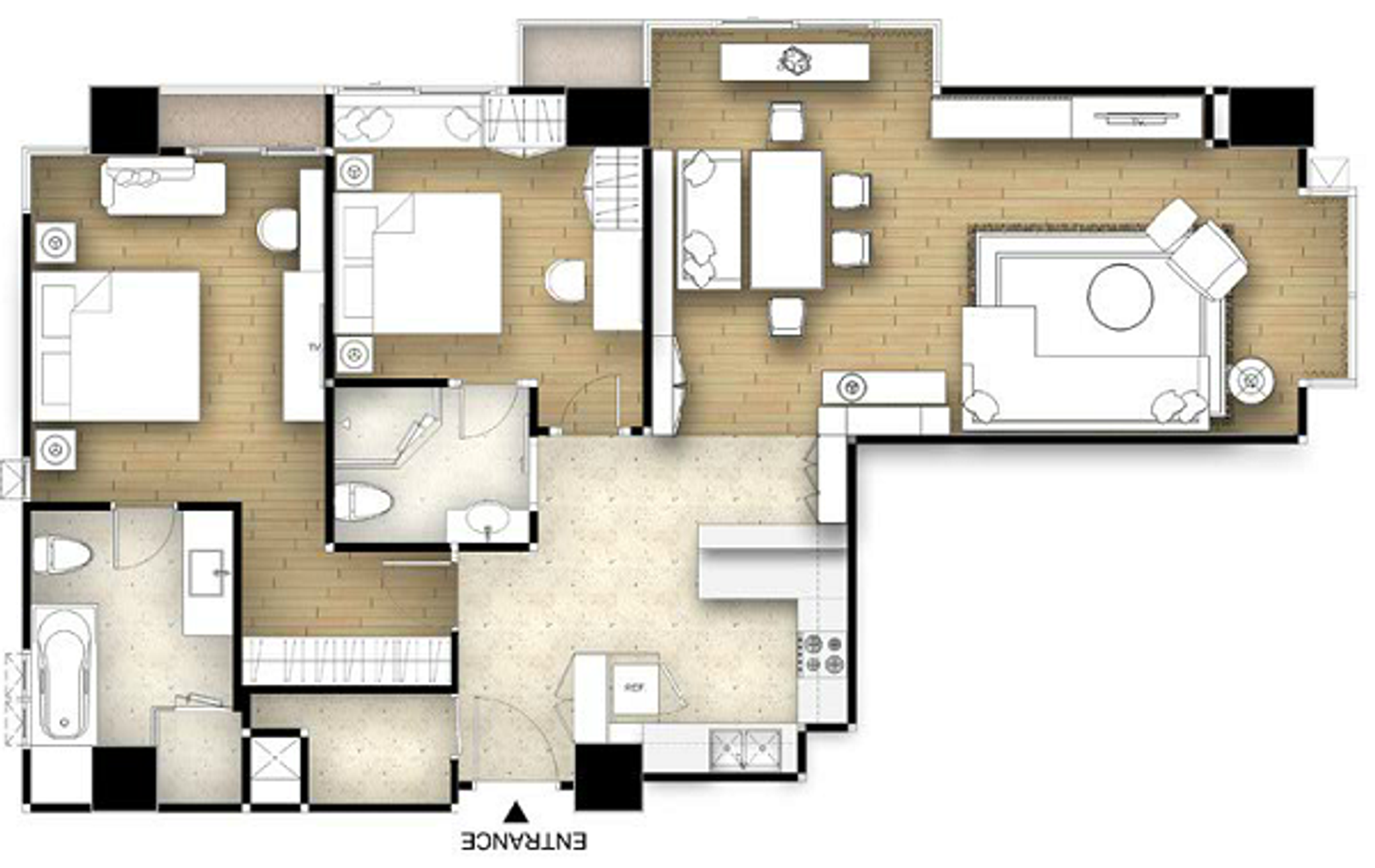 2Bedroom 112sqm