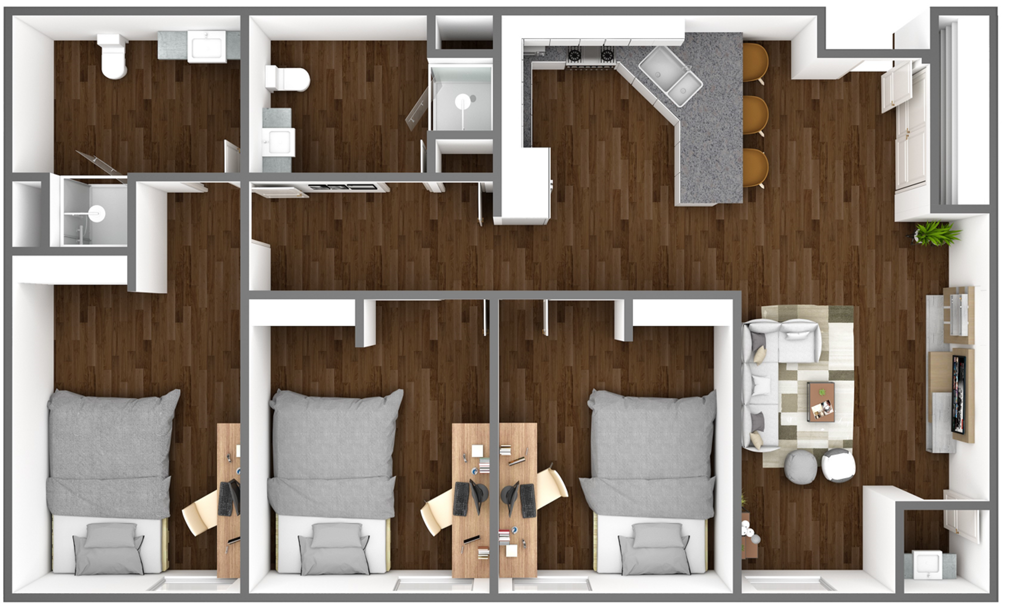 PARK 3 Bed FP Web Version