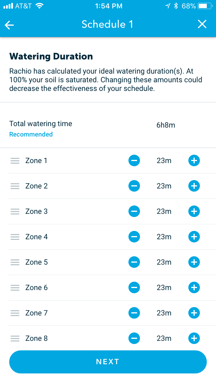 How do I create a watering schedule? Rachio Support
