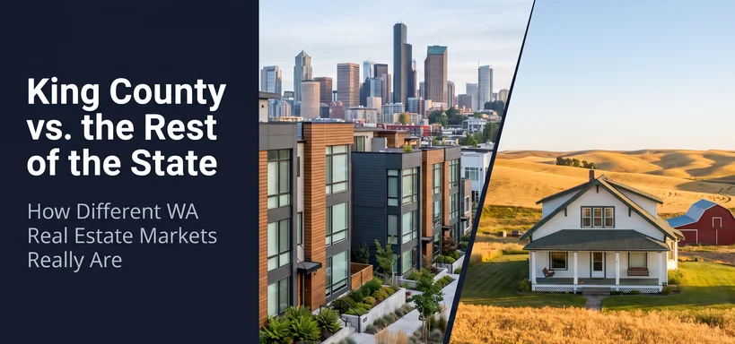 King County vs. the Rest of the State: How Different WA Real Estate Markets Really Are