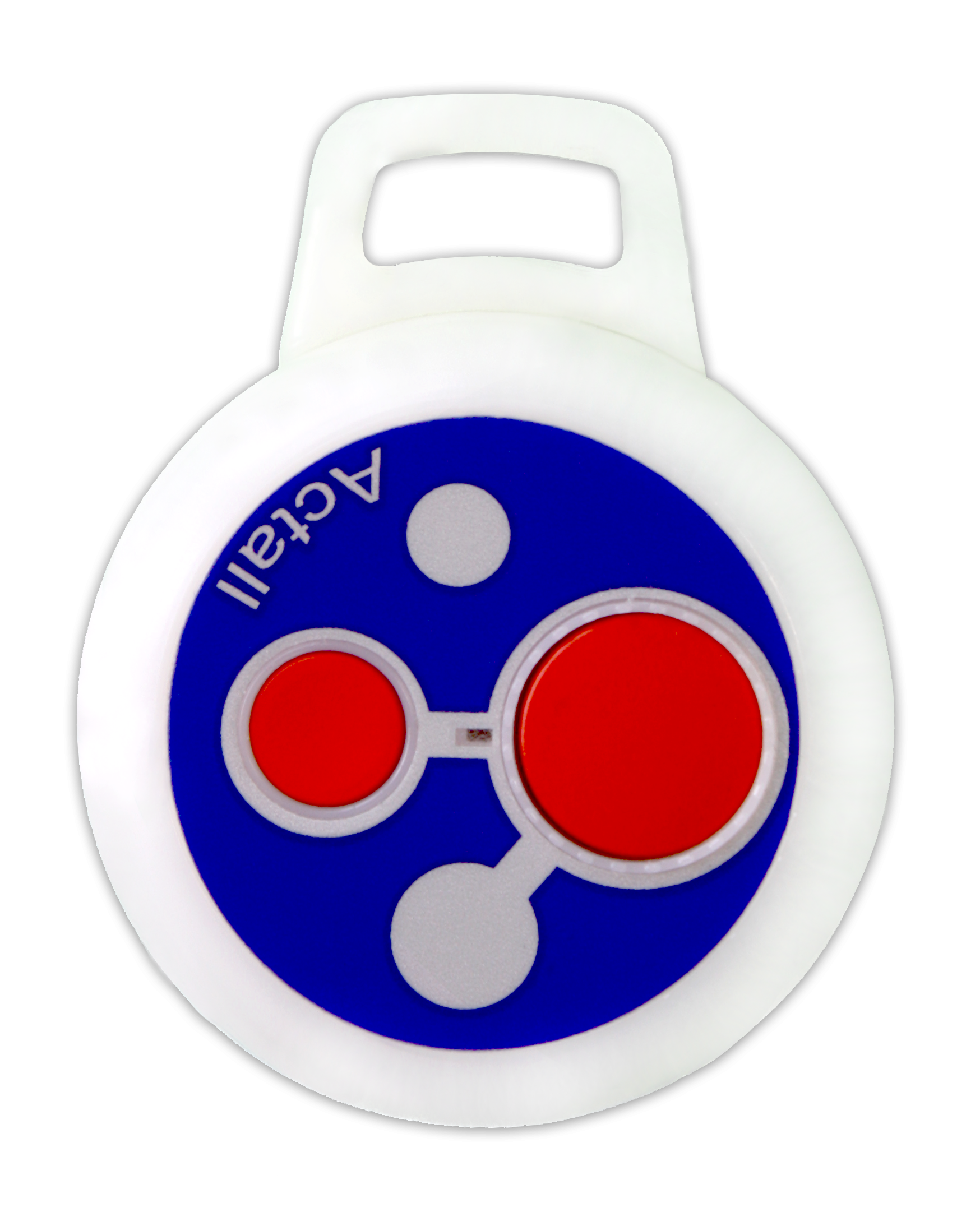 Two-Button-Tag 60008 | Two Button Round Tag