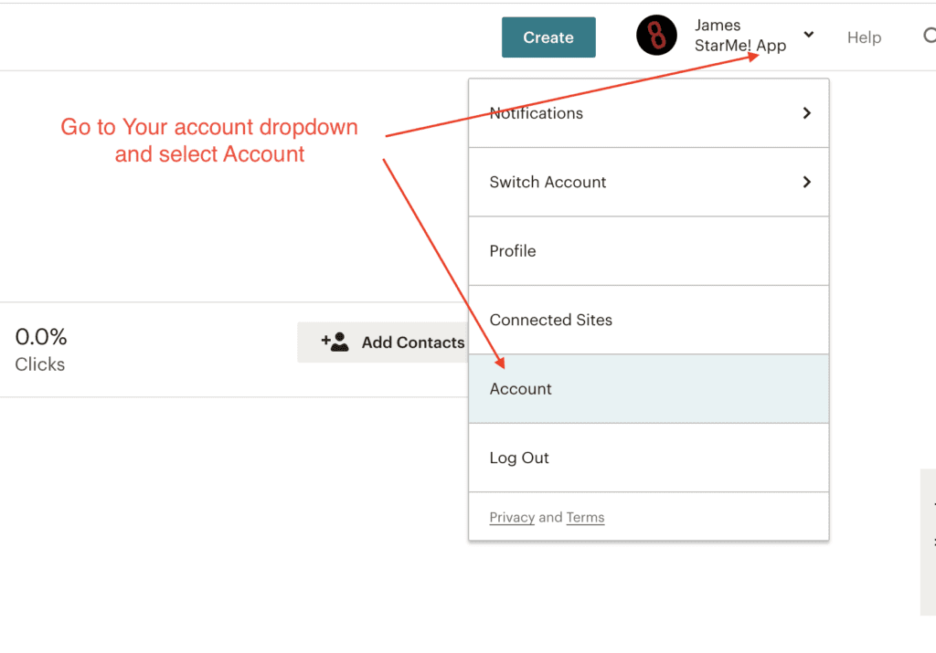 Gravity Forms and MailChimp - Finding the API Key