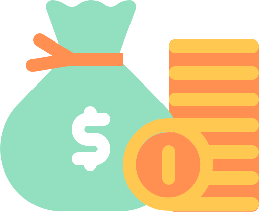 small business website cost - money and coins