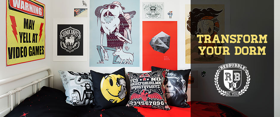 Redbubble Back to School | Transform Your Dorm