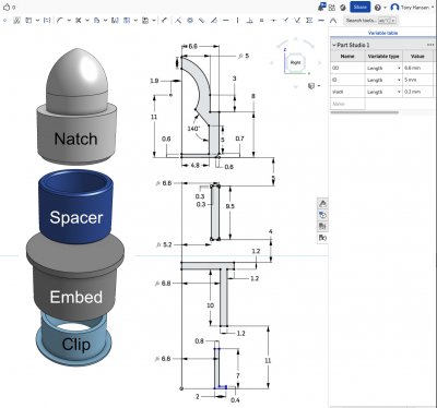 3d printed mold natch system