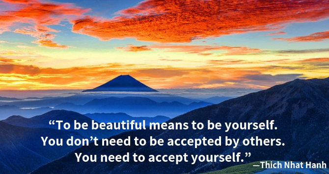 Accept Your Beautiful Self