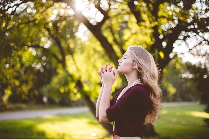 Holding Energy In Her Hands