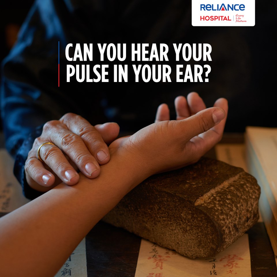 Can you hear your pulse in to your ears?