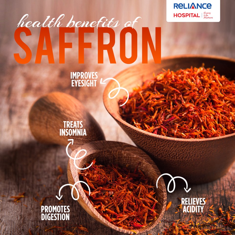 Health benefits of Saffron