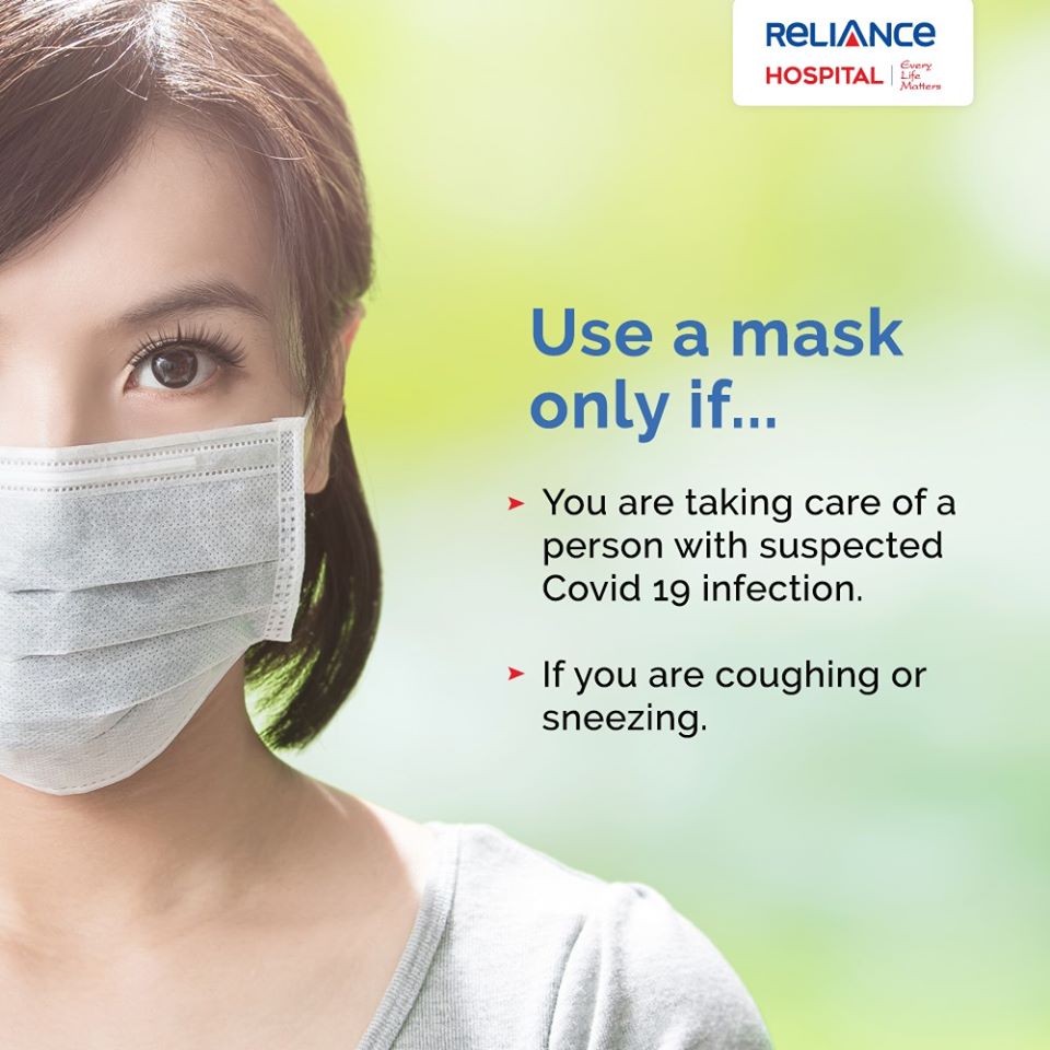 When one should wear a mask?