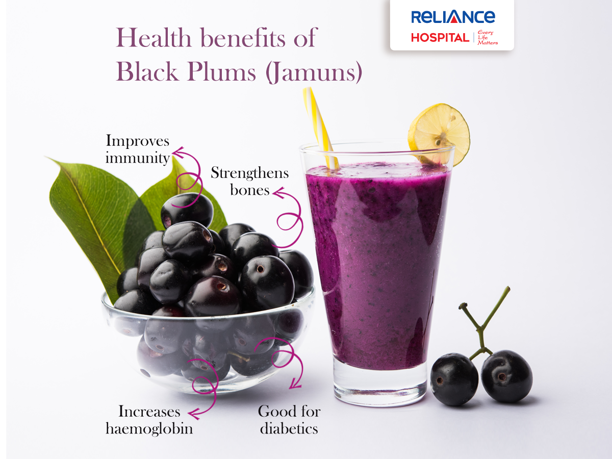 Health benefits of black plums