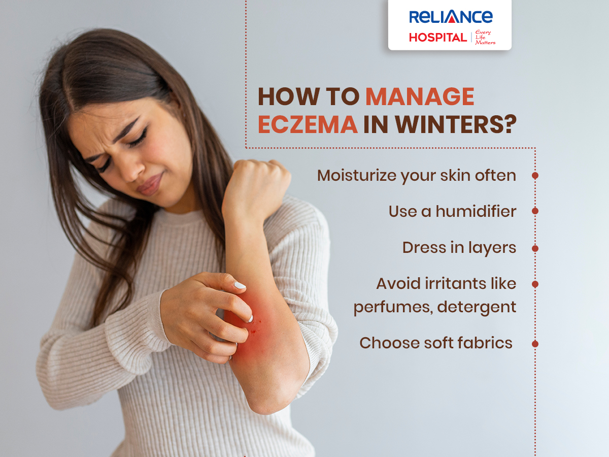 How to manage eczema in winters?