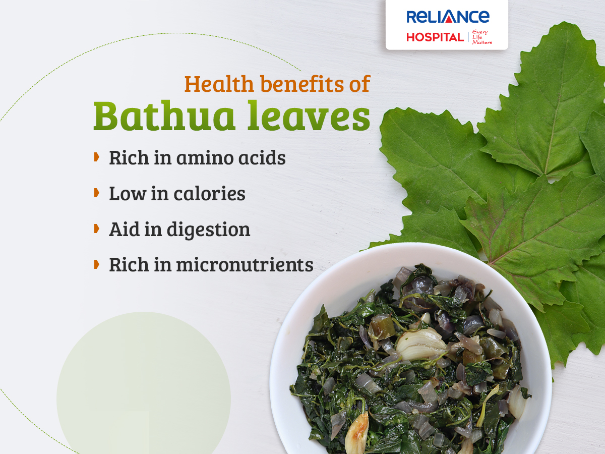 Health benefits of Bathua Leaves